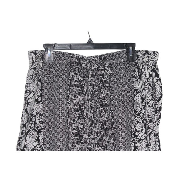 Boca Bay Pulll on Pants Shorts Black and White Pockets Size Women's XXL - Picture 2 of 4